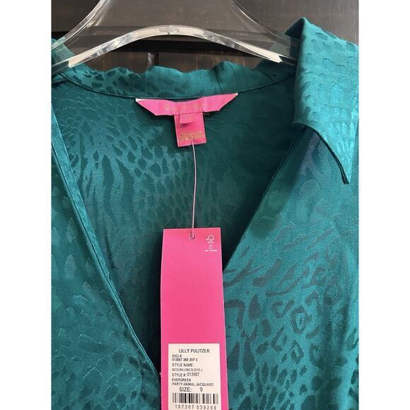 Lilly Pulitzer Nicolina New Women’s Dresses Long Sleeve Jacquard NWT - Picture 6 of 9